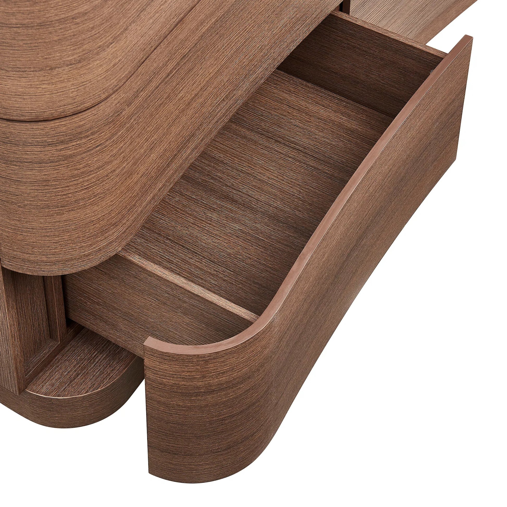 Cheatham 6-Drawer Curved Dresser by Evans & Londeen. Made from unique in a transitional style.