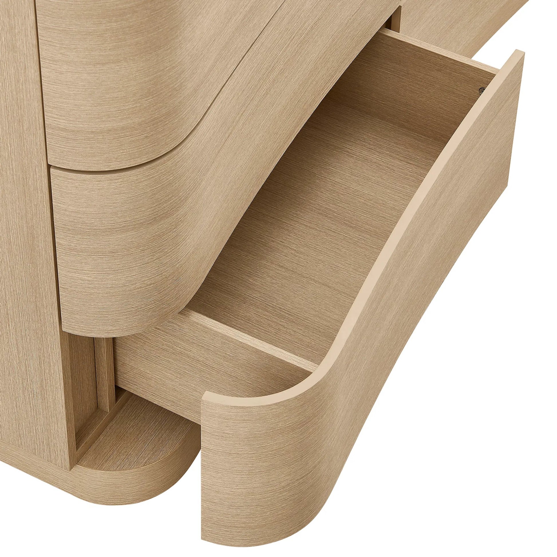 Cheatham 6-Drawer Curved Dresser by Evans & Londeen. Made from unique in a transitional style.