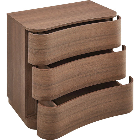 Cheatham 3-Drawer Curved Compact Dresser by Evans & Londeen. Made from unique in a transitional style.