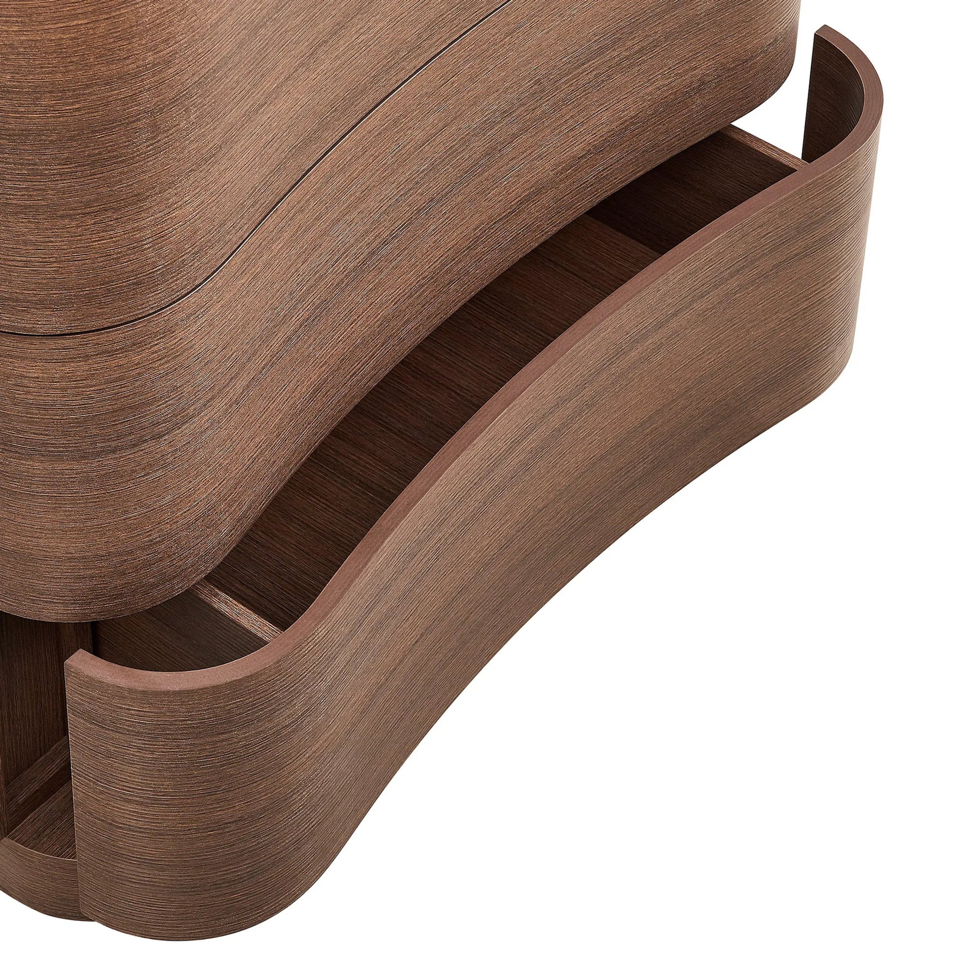 Cheatham 5-Drawer Curved Dresser Chest of Drawers by Evans & Londeen. Made from unique in a transitional style.