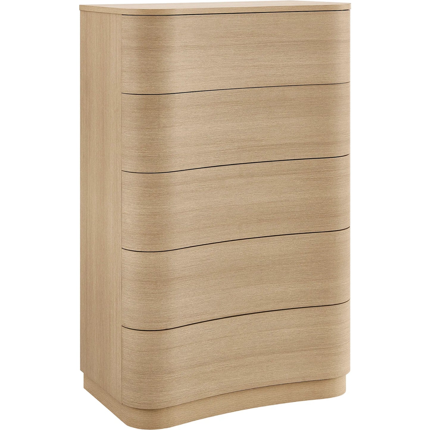 002 SI-2453627 | Primary Silo | Cheatham 5-Drawer Curved Dresser Chest of Drawers by Evans & Londeen. Made from unique in a transitional style.
