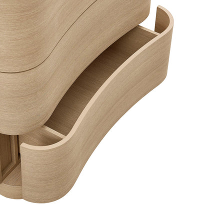 Cheatham 5-Drawer Curved Dresser Chest of Drawers by Evans & Londeen. Made from unique in a transitional style.