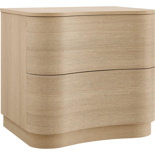 Cheatham 2-Drawer Curved Nightstand by Evans & Londeen. Made from unique in a transitional style.