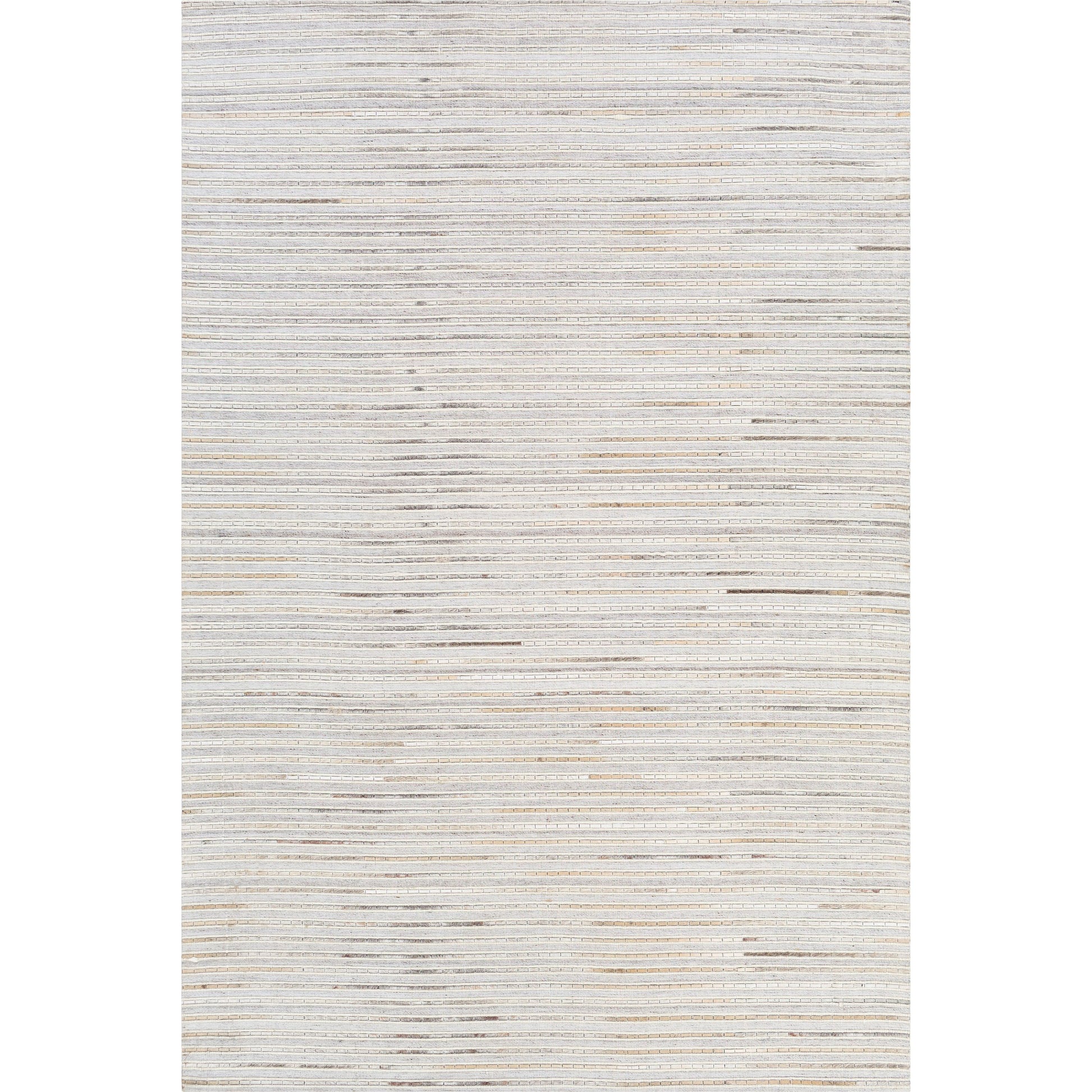 Medora Rug - 26072 by Surya in taupe, dark brown, oatmeal, black, medium gray. Made from 50% wool, 30% hair on hide, 20% viscose in a unique style.