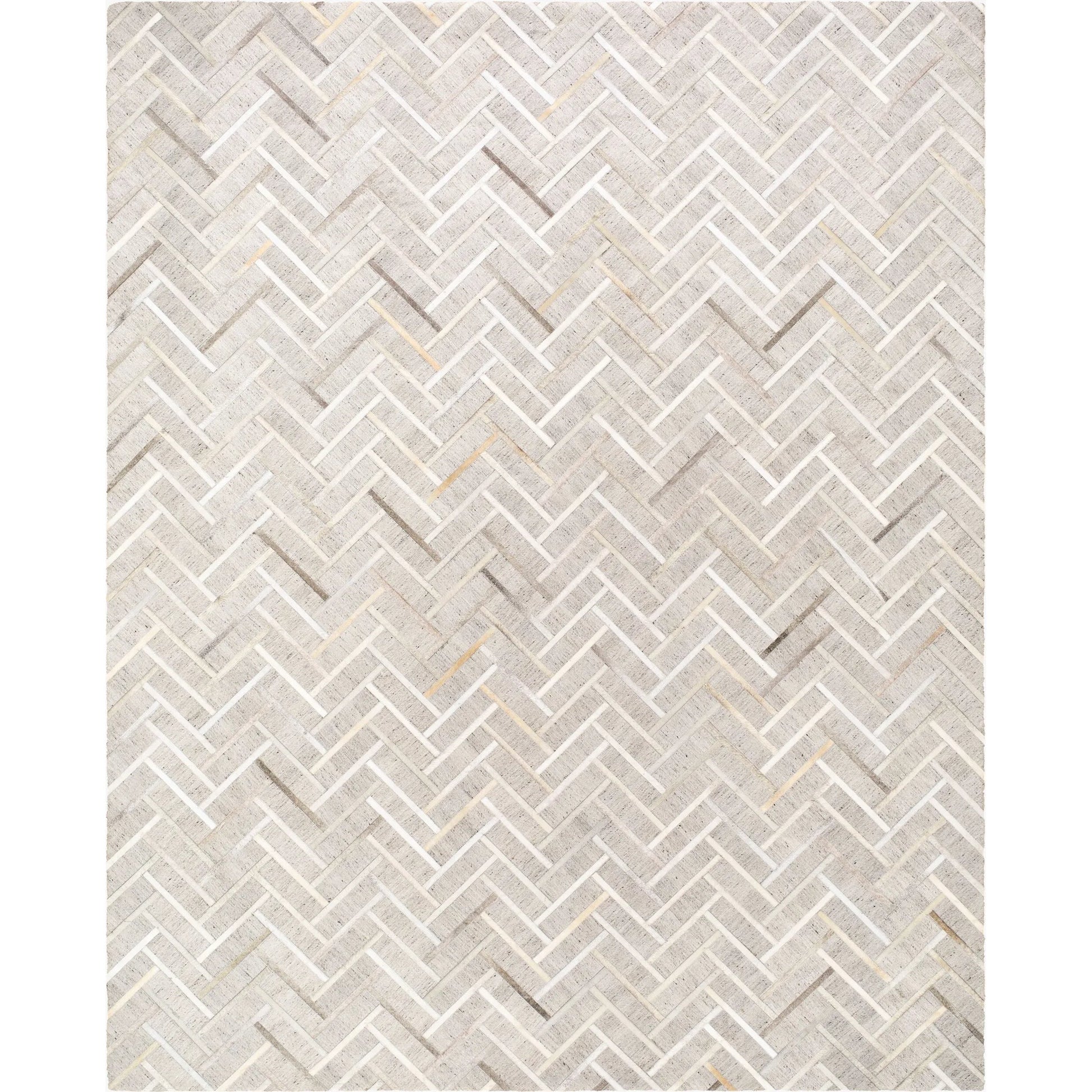 Medora Rug - 30192 by Surya in taupe, medium gray, oatmeal, tan, medium brown, light gray. Made from 65% viscose, 35% leather in a unique style.