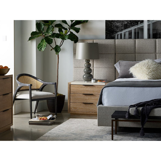 Dexter Accent Chair by Universal Furniture in black and black. Made from 100% polyester in a eclectic & global style.