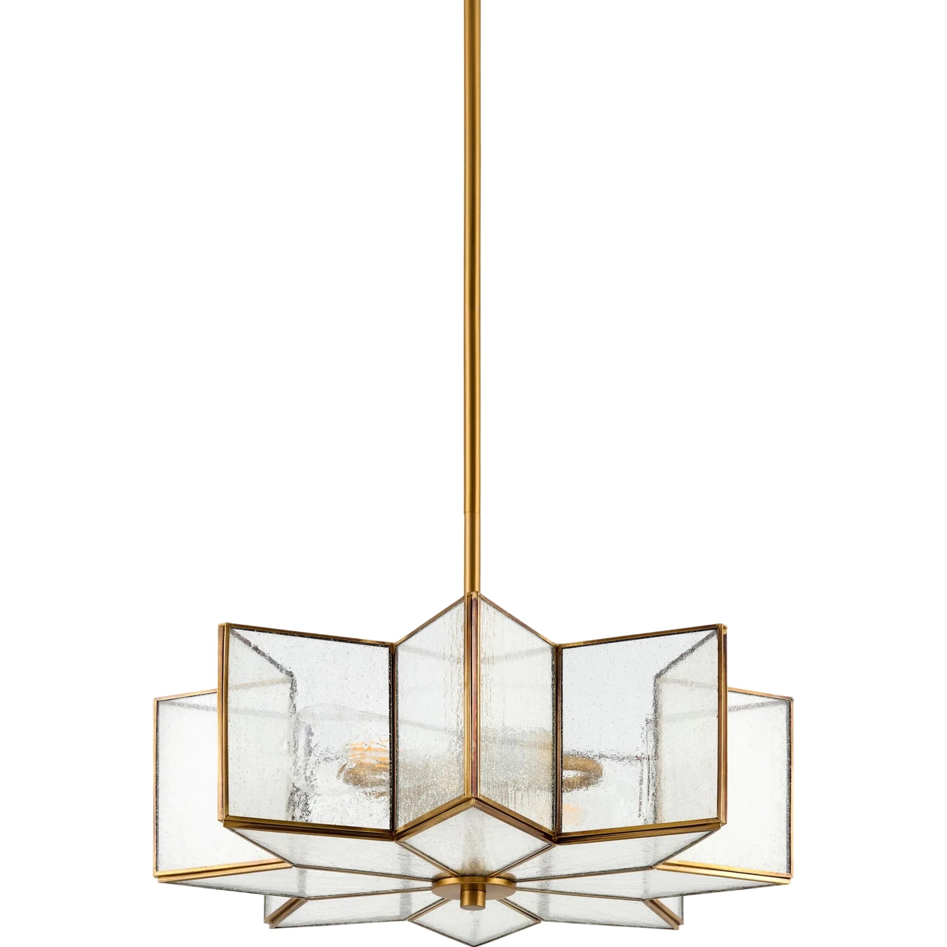 Morella Pendant by Surya. Made from iron, glass in a modern style.