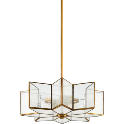 Morella Pendant by Surya. Made from iron, glass in a modern style.