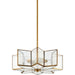 Morella Pendant by Surya. Made from iron, glass in a modern style.