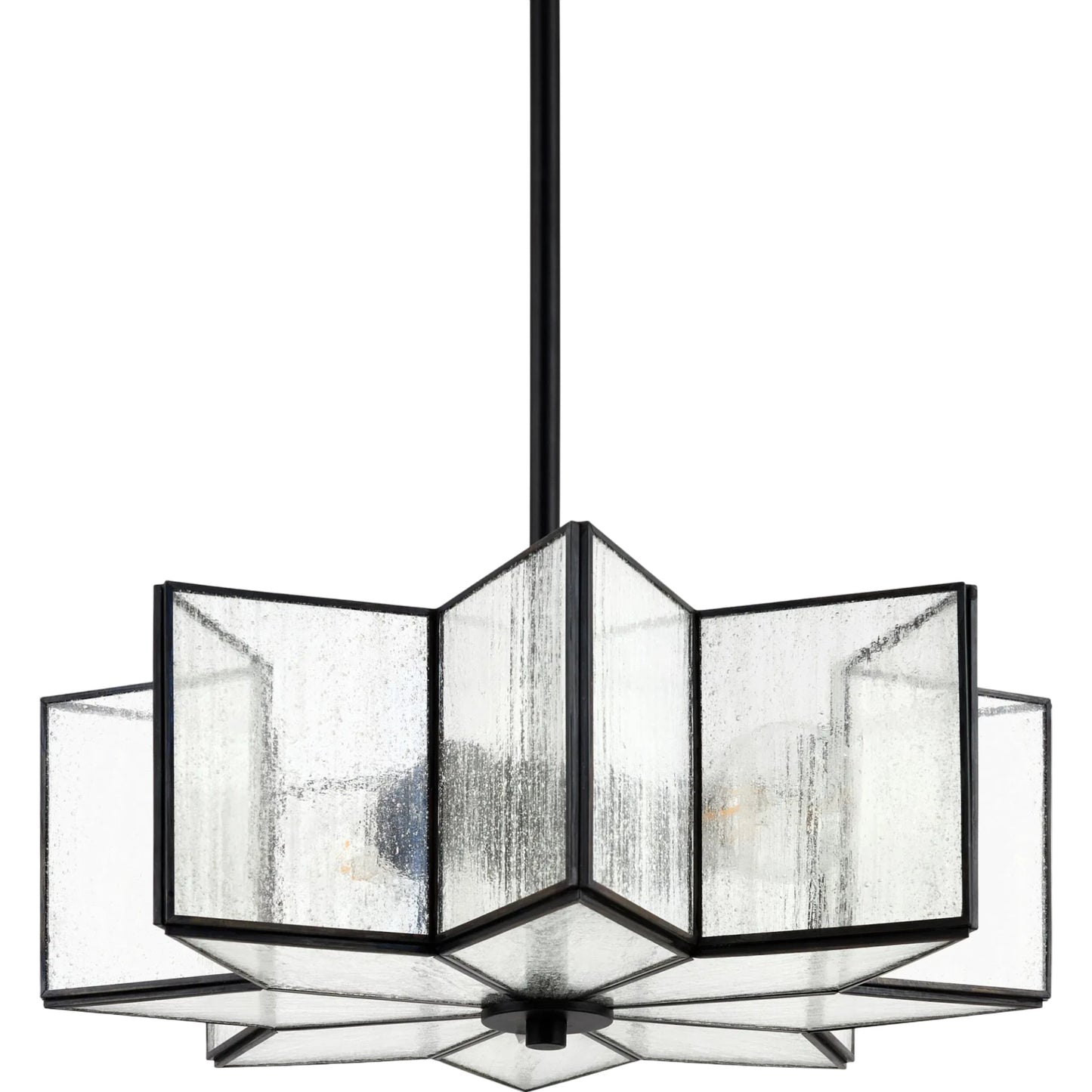 002 SI-2380032 | Primary Silo | Morella Pendant by Surya. Made from iron, glass in a modern style.