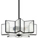 Morella Pendant by Surya. Made from iron, glass in a modern style.