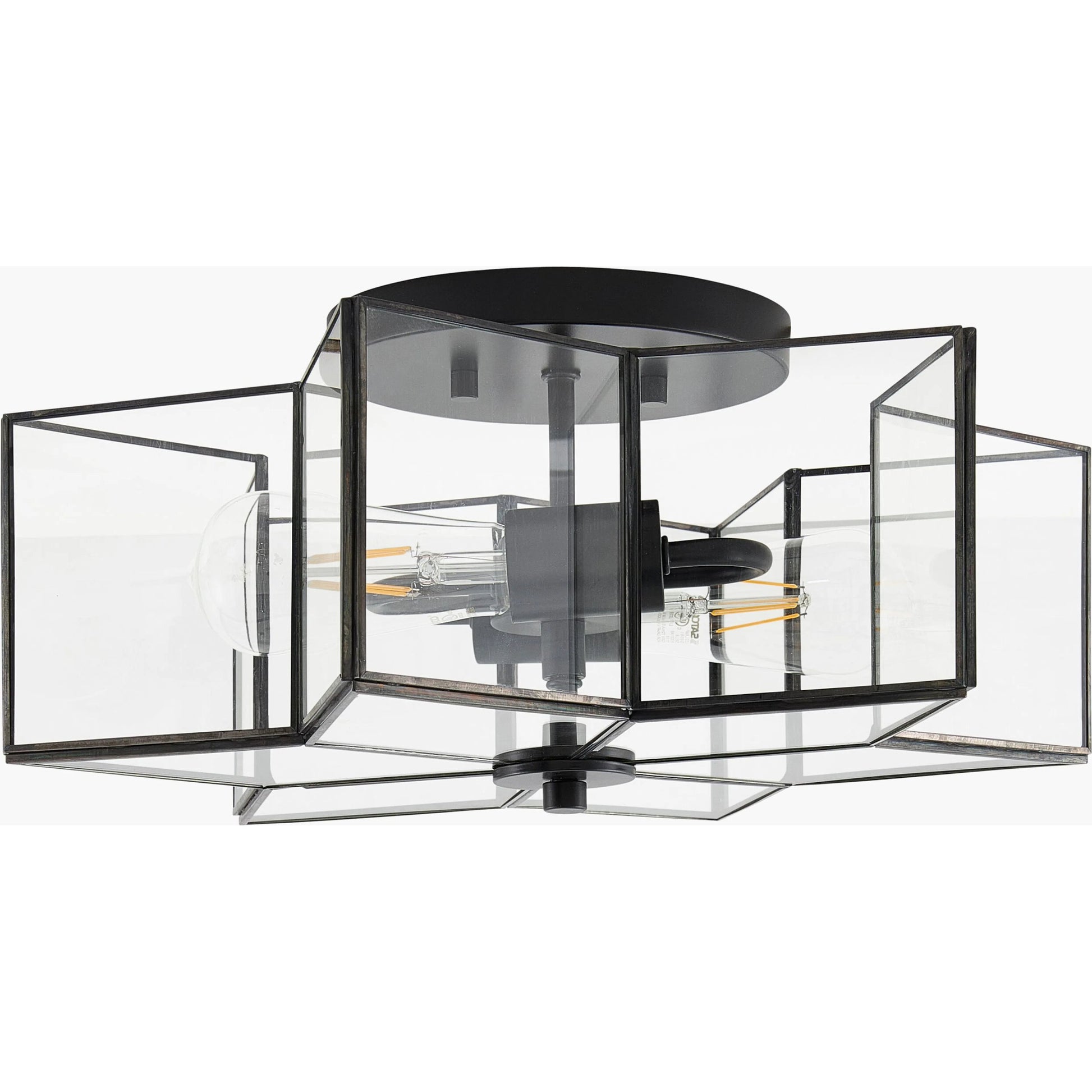Morella II Pendant by Surya. Made from iron, glass in a modern style.