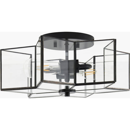 Morella II Pendant by Surya. Made from iron, glass in a modern style.