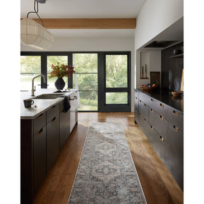 Monroe MON-01 Rug by Loloi in charcoal, multi. Made from 100% polypropylene in a unique style.