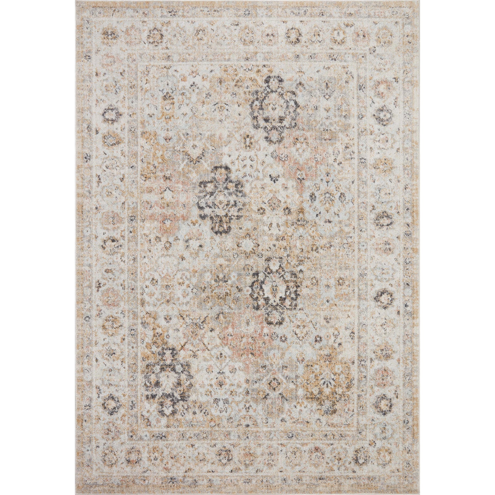 Monroe MON-02 Rug by Loloi II in beige, multi. Made from 100% polypropylene in a unique style.