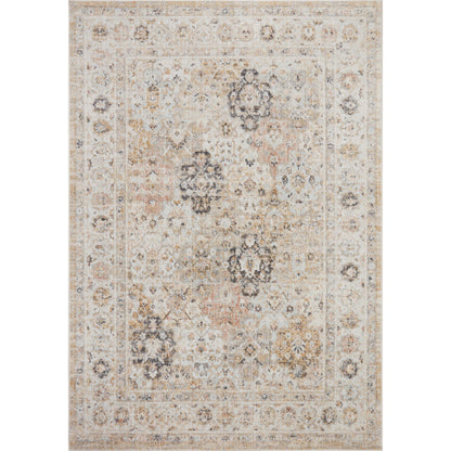 Monroe MON-02 Rug by Loloi II in beige, multi. Made from 100% polypropylene in a unique style.