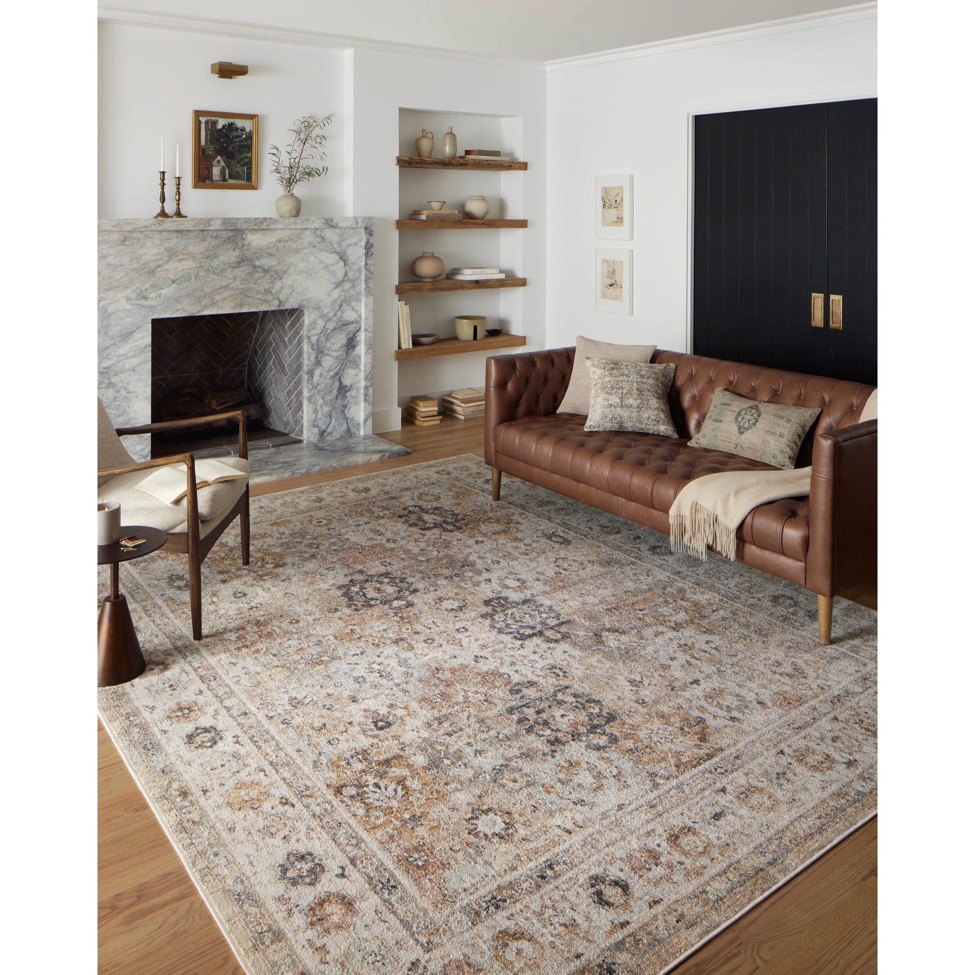 Monroe MON-02 Rug by Loloi II in beige, multi. Made from 100% polypropylene in a unique style.