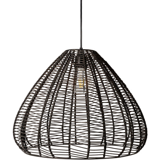 Mosella - 32435 by Surya in painted. Made from shade (outside): rattan, fixture: rattan, canopy: metal in a cottage & farmhouse style.