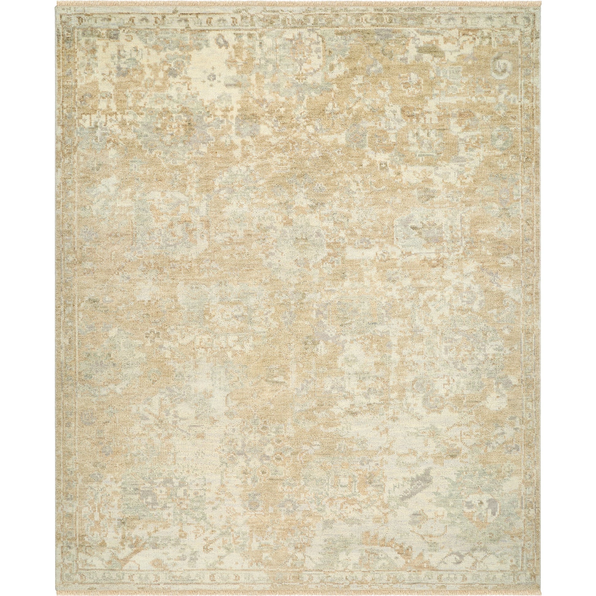 Monterey MOY-2305 Rug by Surya in beige, sandstone, pale sage, ivory. Made from face: 100% wool, warp: 100% cotton in a unique style.
