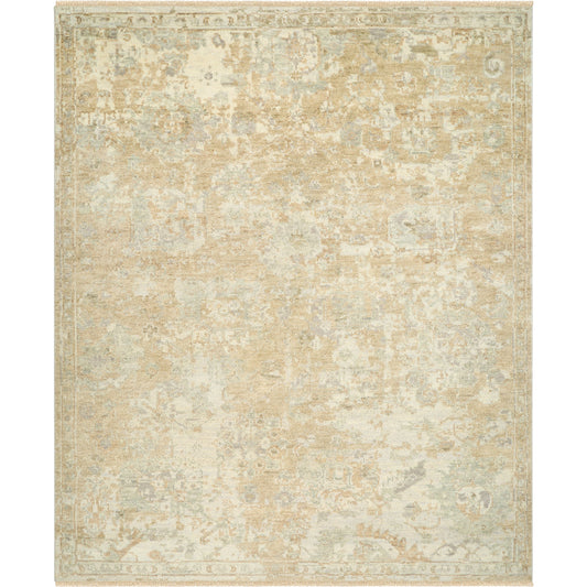 Monterey Rug - 527965 by Surya in ash, khaki, champagne. Made from face: 100% wool, warp: 100% cotton in a unique style.