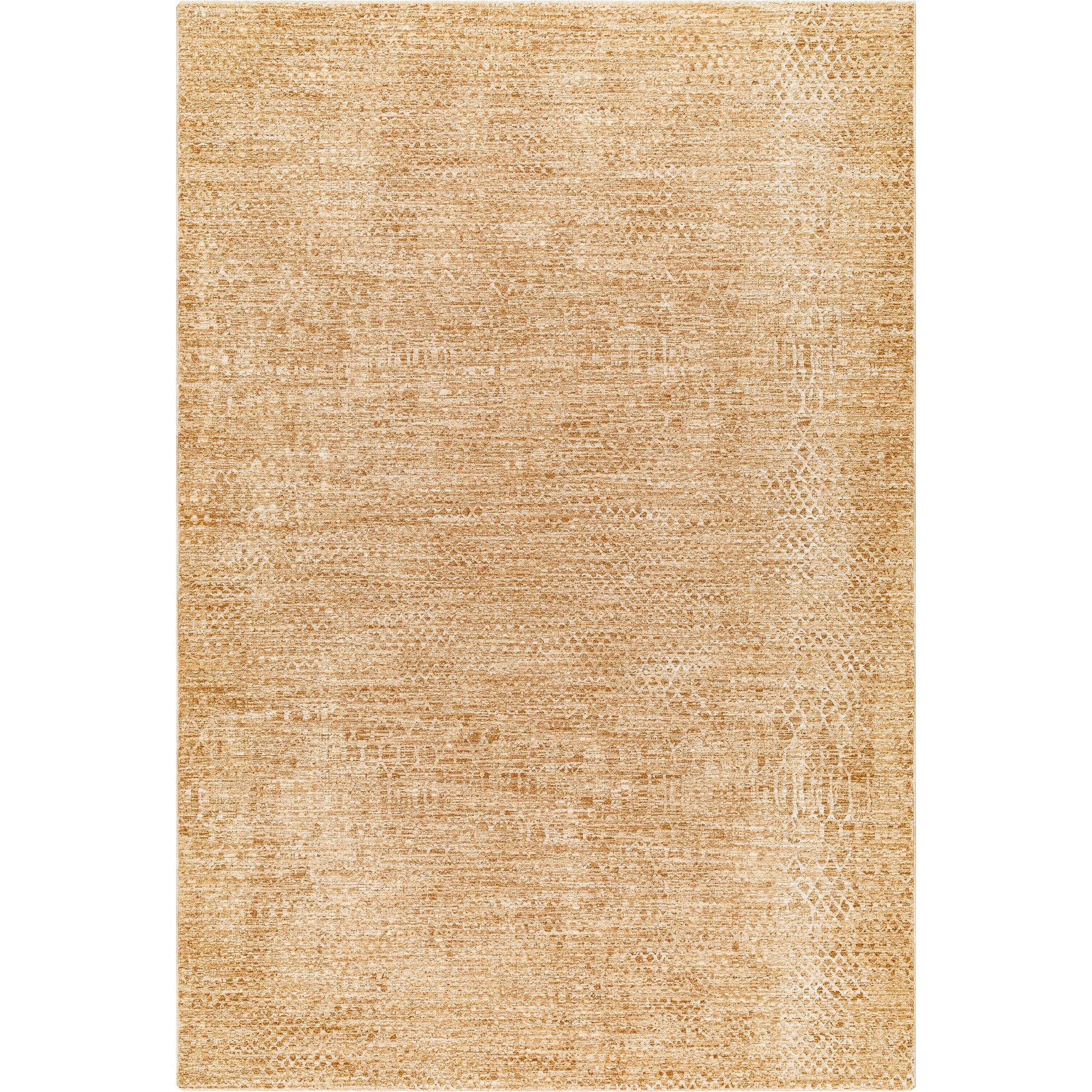 Masterpiece Area Rug by Livabliss in beige, tan, medium brown. Made from main: 100% polyester in a cottage & farmhouse style.