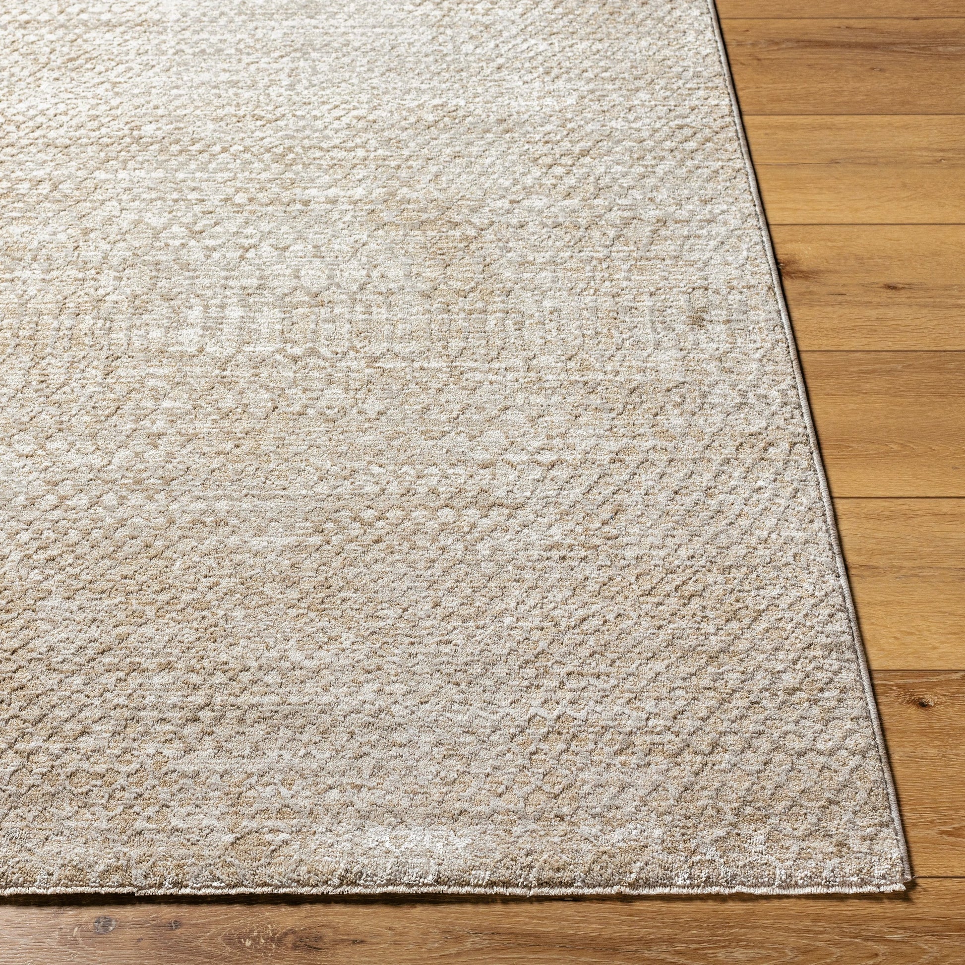 Masterpiece Rug - 33607 by Livabliss in light gray, medium gray. Made from main: 100% polyester in a unique style.