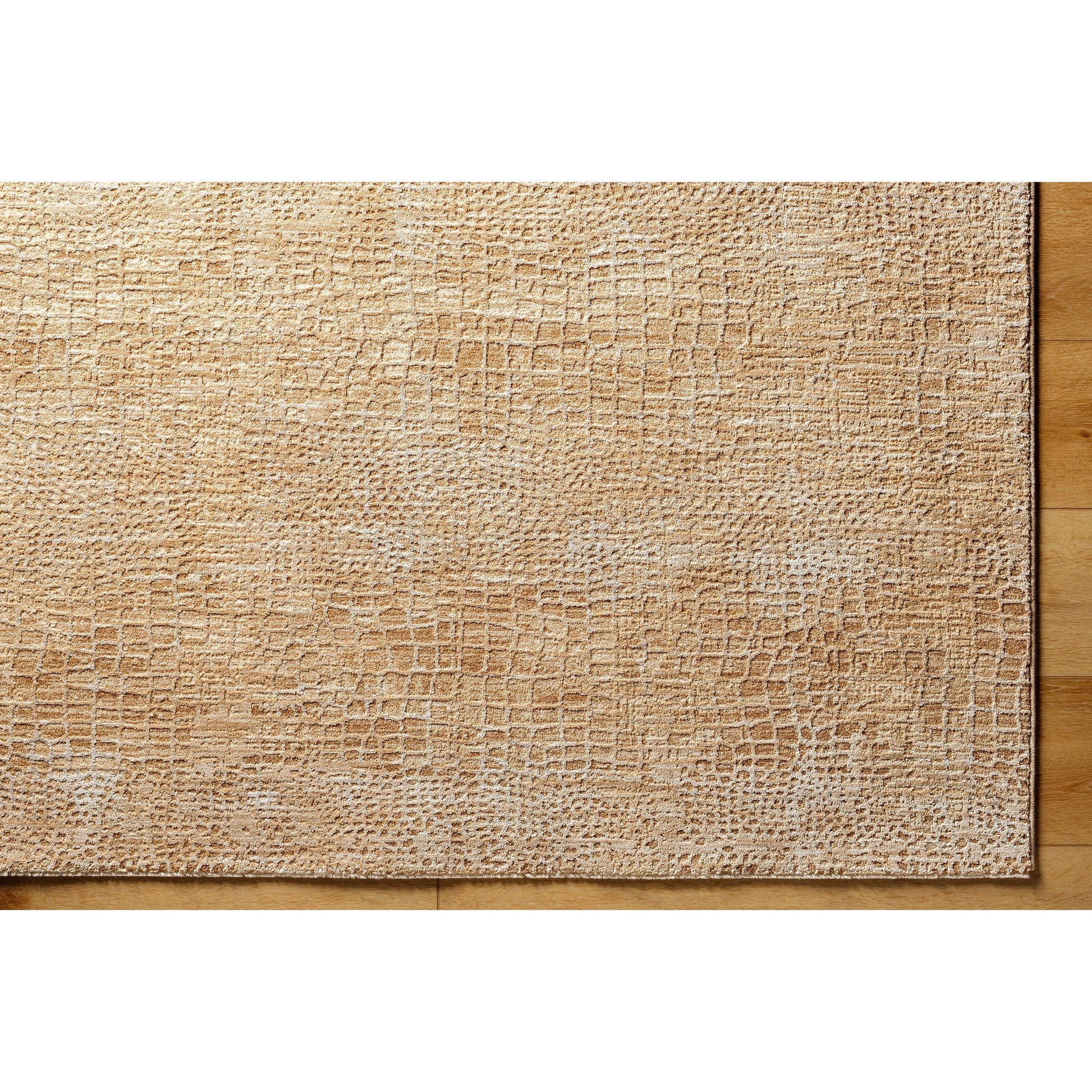 Masterpiece Rug - 33609 by Livabliss in light gray, beige, tan, medium brown. Made from main: 100% polyester in a unique style.