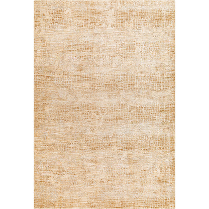 Masterpiece Rug - 33609 by Livabliss in light gray, beige, tan, medium brown. Made from main: 100% polyester in a unique style.