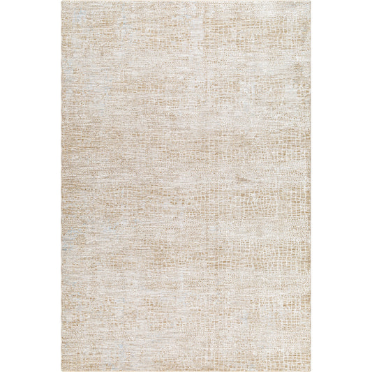 Masterpiece Rug - 33610 by Livabliss in light gray, medium gray, ice blue. Made from main: 100% polyester in a unique style.