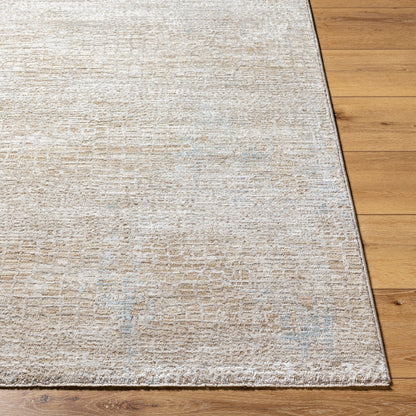 Masterpiece Rug - 33610 by Livabliss in light gray, medium gray, ice blue. Made from main: 100% polyester in a unique style.