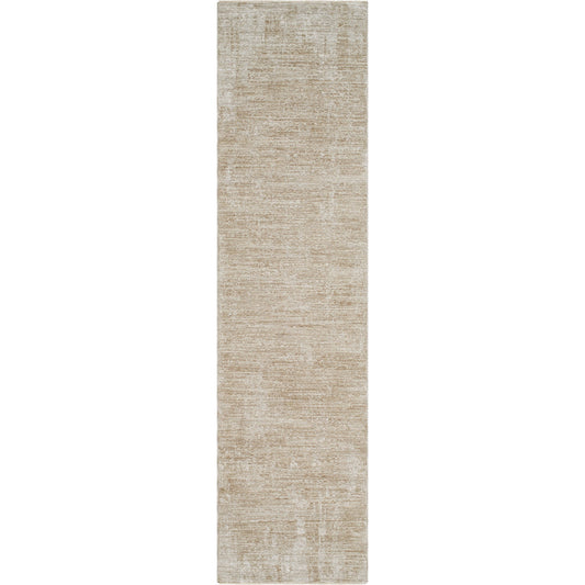 Masterpiece Rug - 486503 by Livabliss in medium gray, light gray, cream. Made from face: 100% polyester, warp: 100% cotton in a unique style.