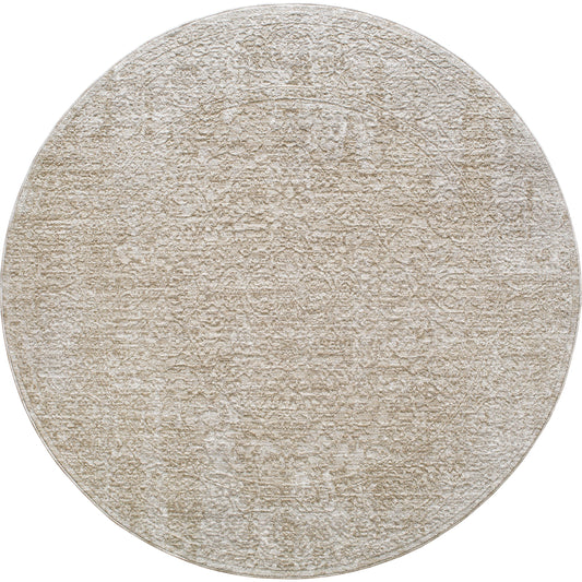 Masterpiece Rug - 486503 by Livabliss in medium gray, light gray, cream. Made from face: 100% polyester, warp: 100% cotton in a unique style.