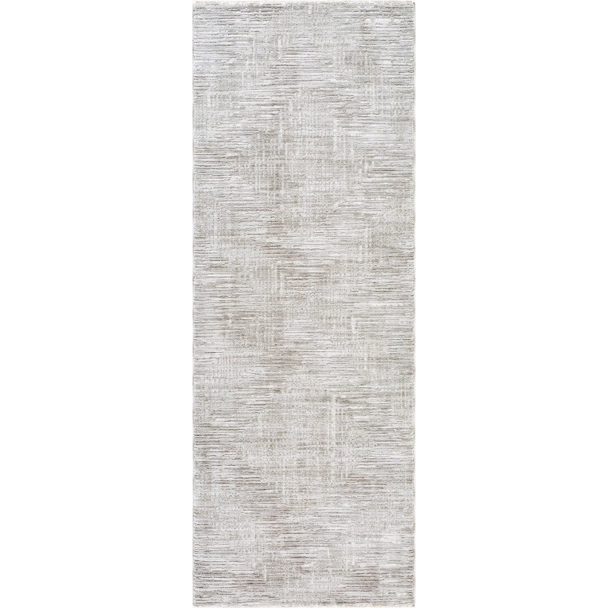 Masterpiece Rug - 537316 by Livabliss in sterling grey, ash, light silver, sage. Made from polyester in a unique style.