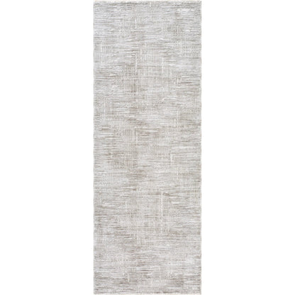 Masterpiece Rug - 537316 by Livabliss in sterling grey, ash, light silver, sage. Made from polyester in a unique style.