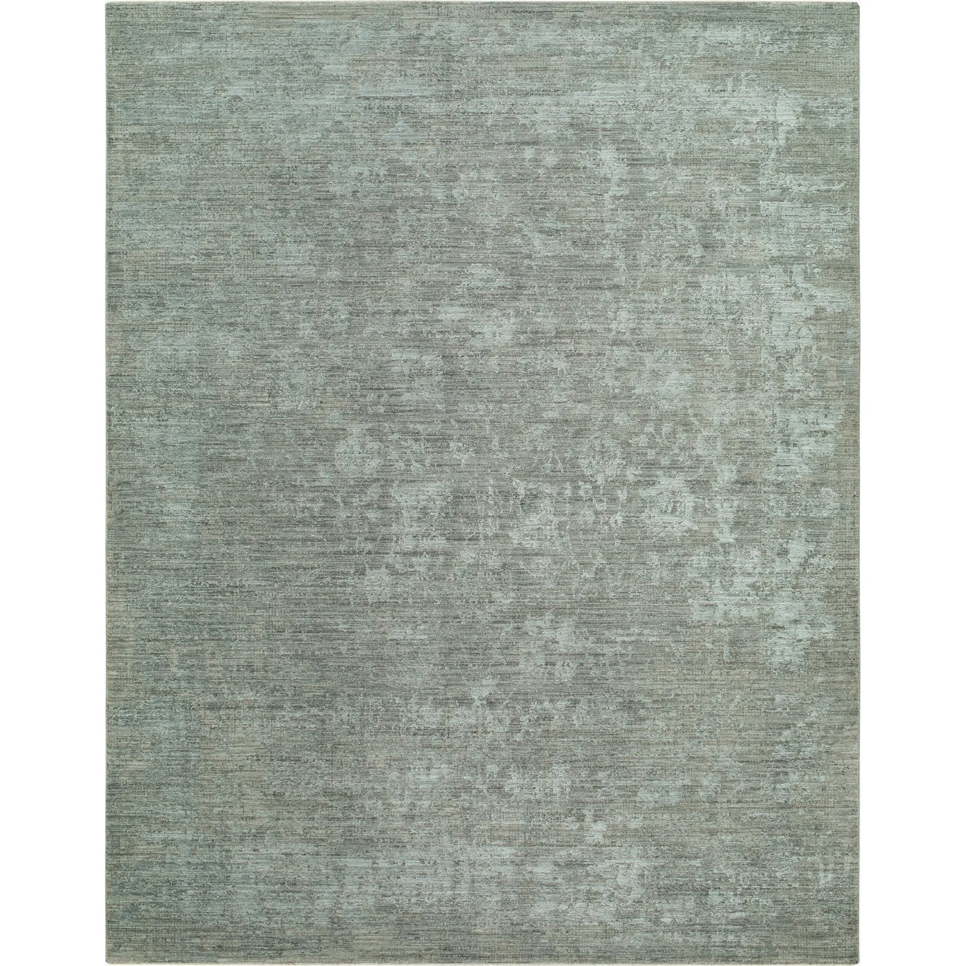 Masterpiece MPC-2300 Rug by Livabliss in deep teal, medium gray. Made from polyester in a unique style.
