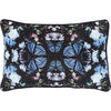 Black, Bright Blue, Dark Green, Dark Brown, Mint, Aqua, Eggplant, Bright Purple, Pale Blue / Down Feather / 18" x 18"