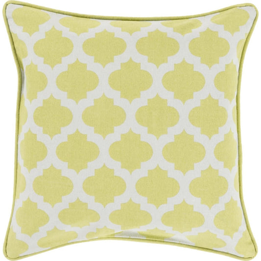 Morrocan Printed Lattice Pillow - 28527 by Surya. Made from 100% cotton in a traditional style.