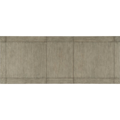 Linville Falls North Fork Dining Table by Hooker Furniture in mink. Made from oak veneers in a modern style.