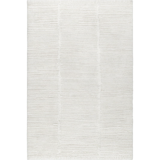 Manpura Rug - 485160 by Surya in ivory, pearl, snow. Made from face: 100% wool, warp: 100% cotton in a unique style.