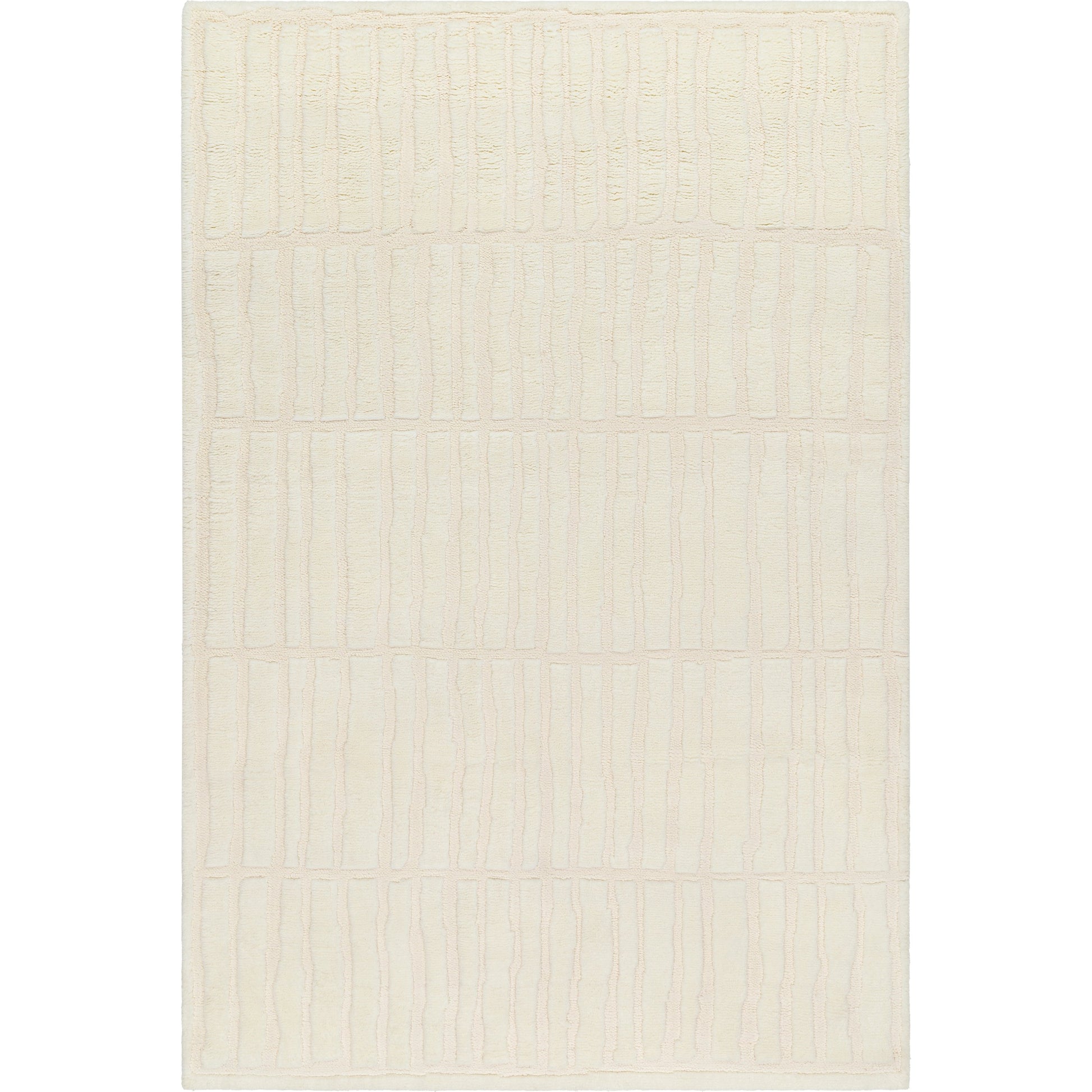 Manpura Rug - 485172 by Surya in ivory, cream, beige. Made from face: 100% wool, warp: 100% cotton in a unique style.