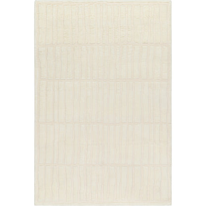 Manpura Rug - 485172 by Surya in ivory, cream, beige. Made from face: 100% wool, warp: 100% cotton in a unique style.