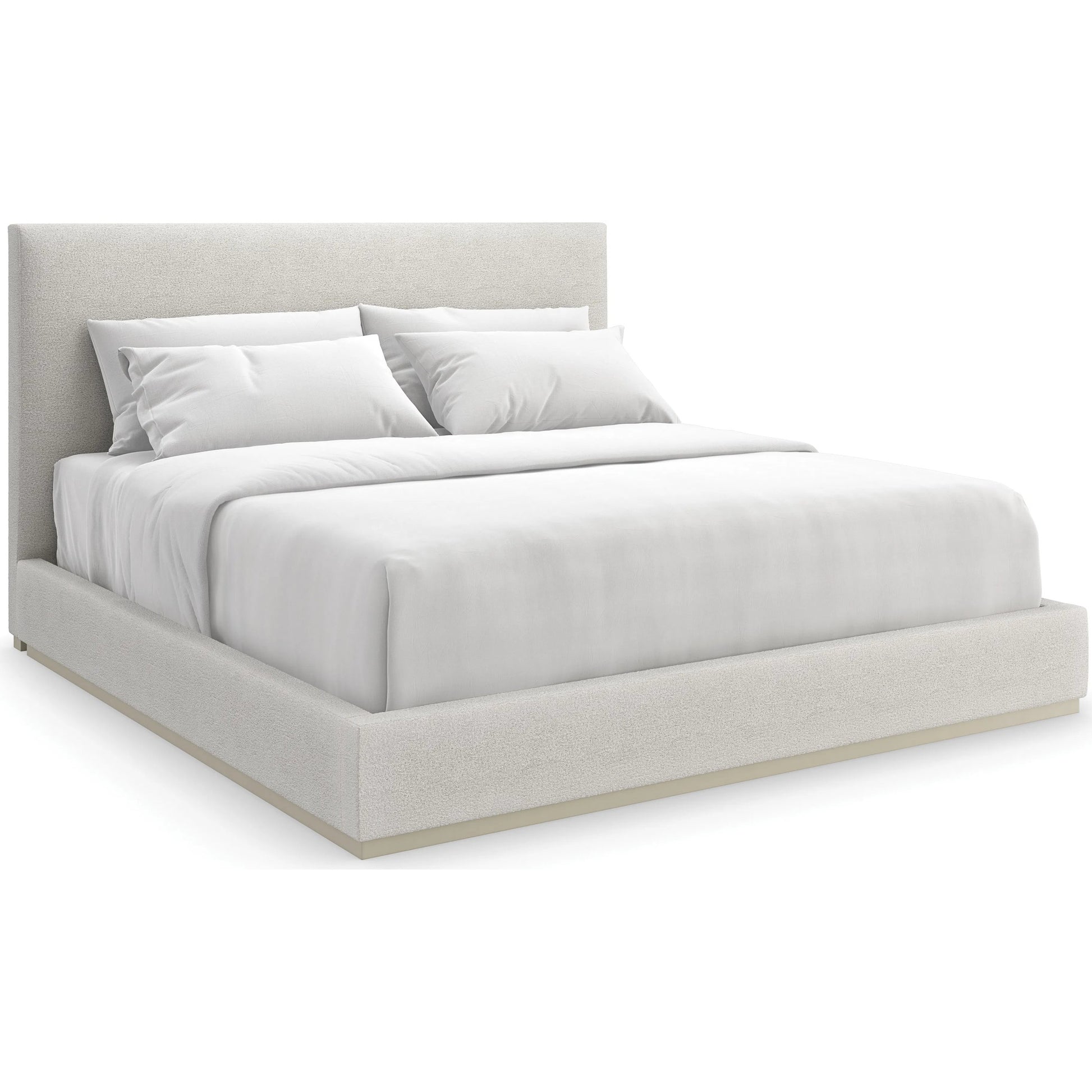 The Boutique Bed by Caracole. Made from birch in a modern style.