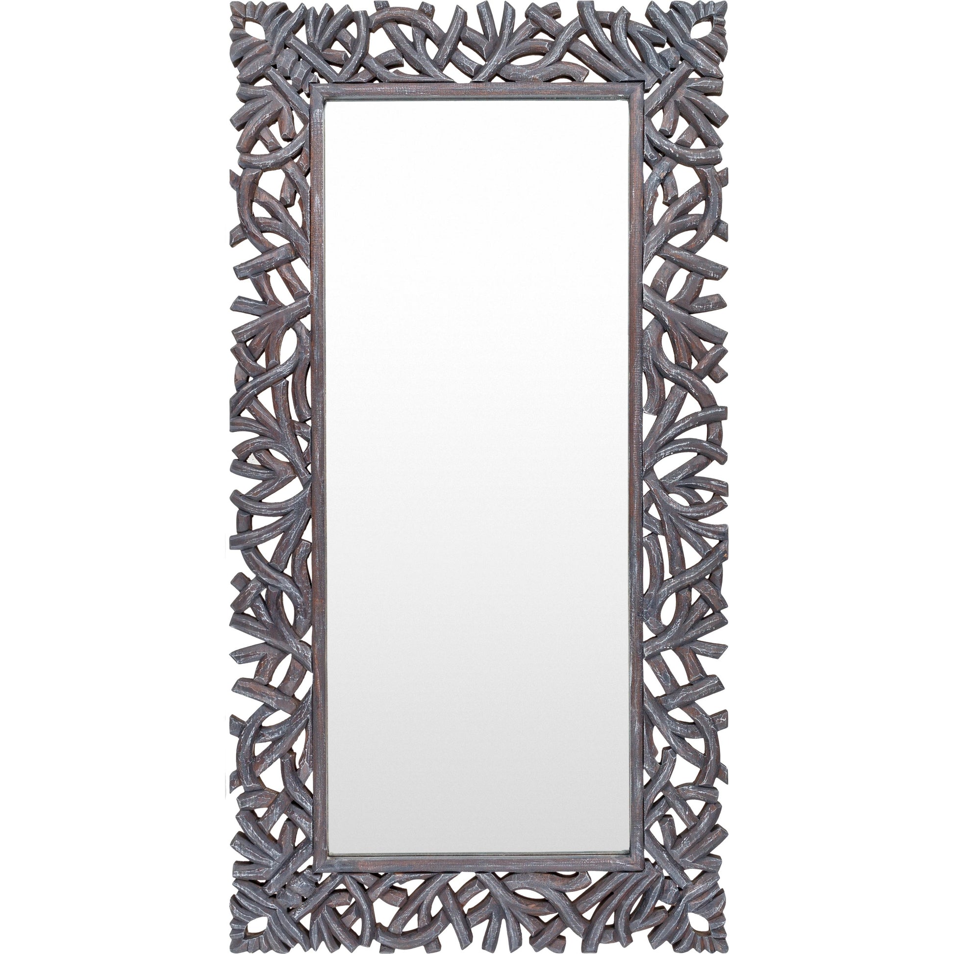 Manasquan - 478543 by Surya in black and antiqued. Made from frame: wood in a rustic style.