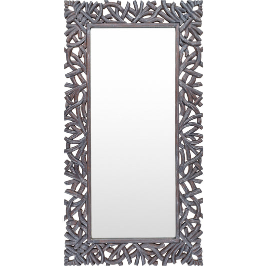 Manasquan - 478543 by Surya in frame: dark brown and antiqued. Made from frame: wood in a rustic style.