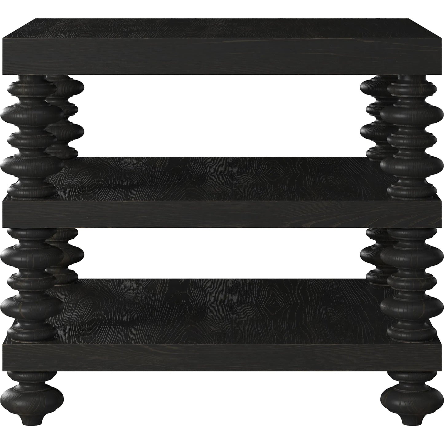 002 SI-2453366 | Additional Silo | Atrium End Table by A.R.T. Furniture in hand rubbed black, undertones of brown. Made from unique in a traditional style.