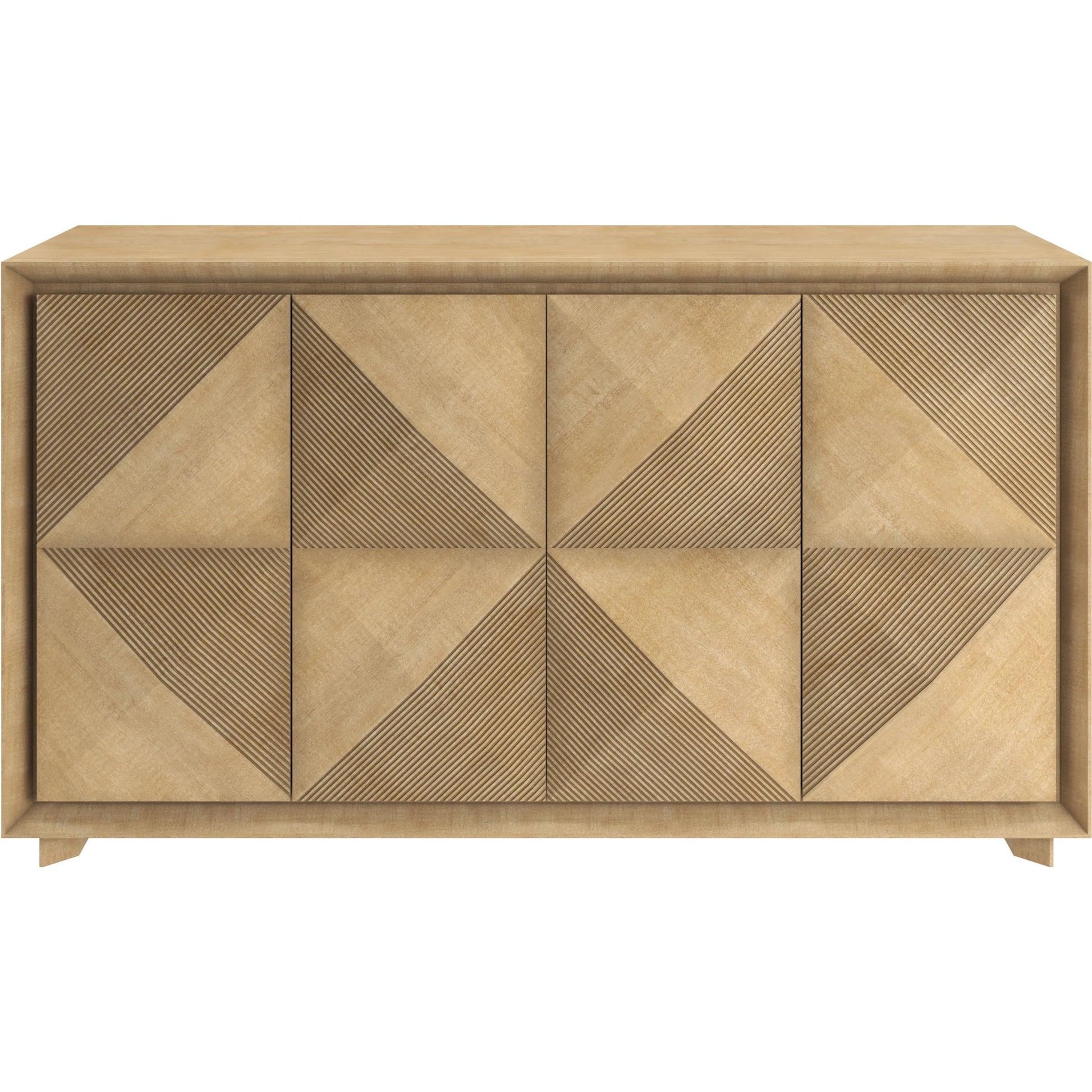 Loft Buffet by A.R.T. Furniture in natural maple. Made from poplar, rubberwood, figured maple veneer in a transitional style.