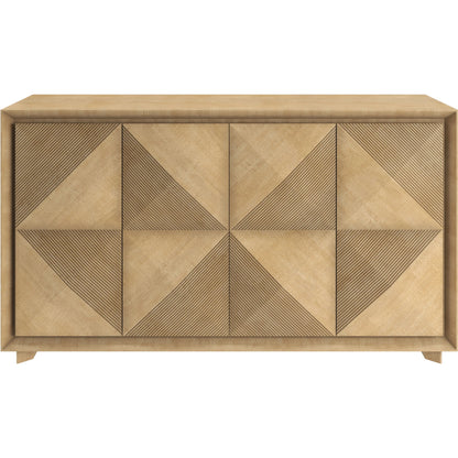 Loft Buffet by A.R.T. Furniture in natural maple. Made from poplar, rubberwood, figured maple veneer in a transitional style.