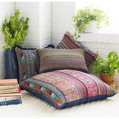 Marrakech by Surya in multicolor. Made from 85% cotton, 15% polyester in a rustic style.