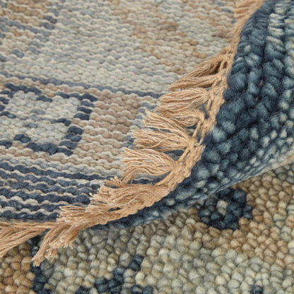 Fillmore Traditional Diamond Rug - 6943F by Feizy. Made from wool in a unique style.