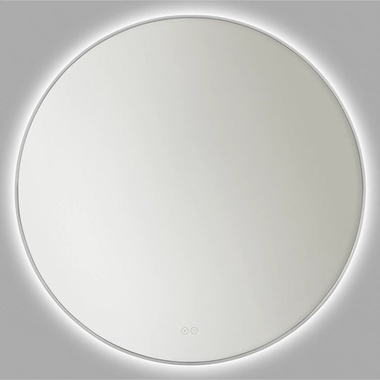 Cadre Round Mirror 36x36 by Generation Lighting. Made from glass in a modern style.